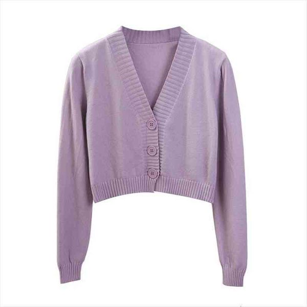 

v neck single breasted sweater woman knitted cardigan womens cropped cardigan sweaters female black white short sweater, White;black