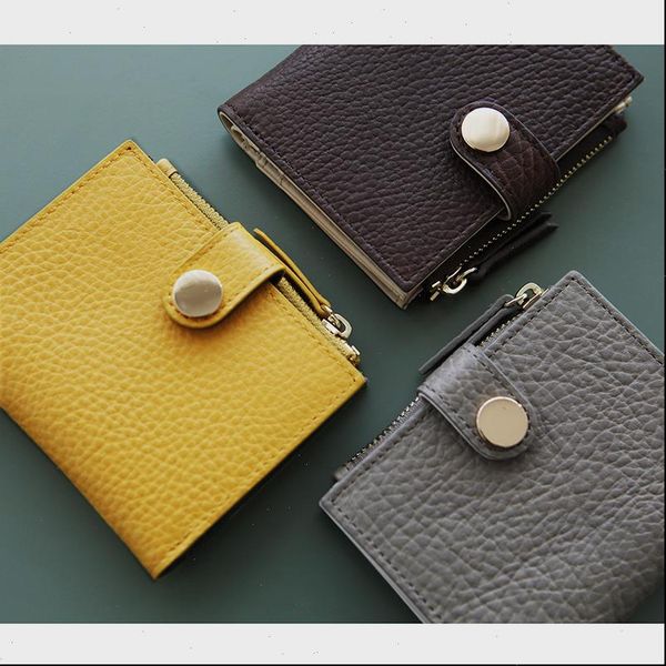 

genuine leather wallet female famous brand case fashion purse, Red;black