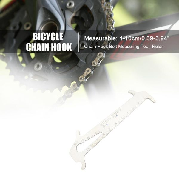 

tools lightweight bicycle chain checker wear indicator mountain road bike hook bolt measuring gauge ruler repair