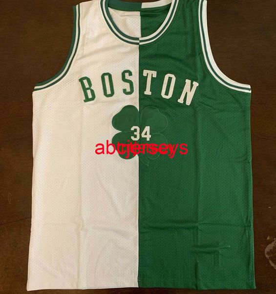 

100% stitched rare 2004 paul pierce basketball jersey mens women youth custom number name jerseys xs-6xl, Black