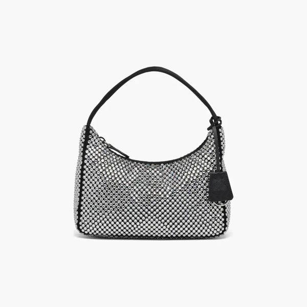 Bolsa de ombro de grife bolsa de moda flash diamante com caixa de luxo no atacado