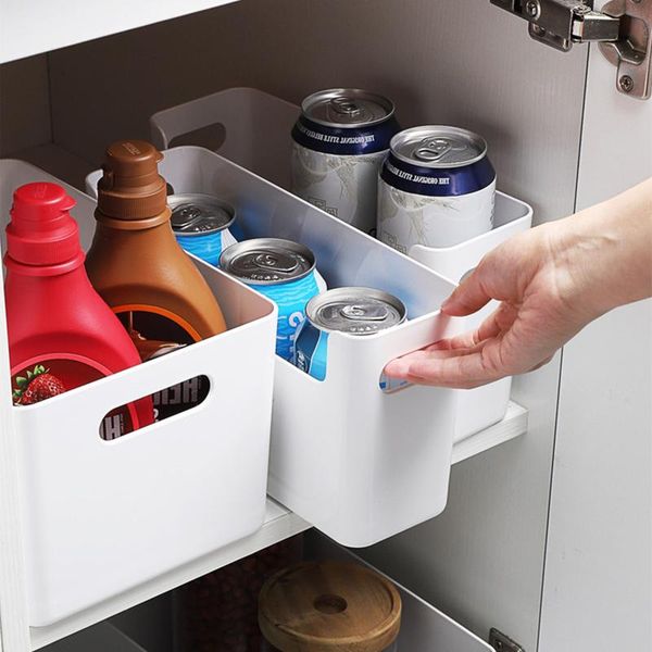 

sundry storage basket student desksnack box plastic cosmetic household kitchen sorting makeup baskets