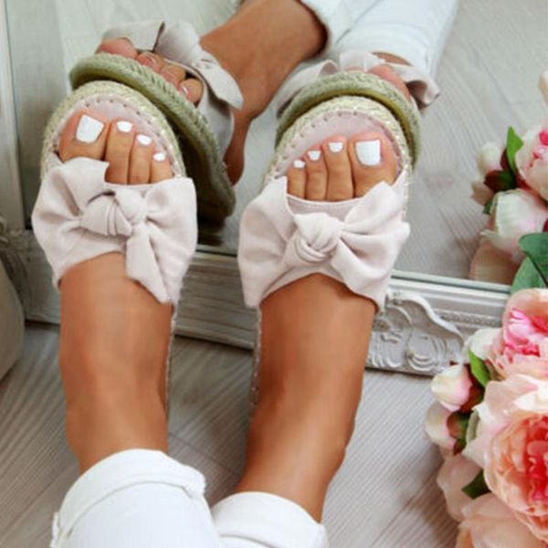 

slippers summer beach shoes open toe flat heel cute soft women non slip casual indoor outdoor ladies artificial suede travel, Black