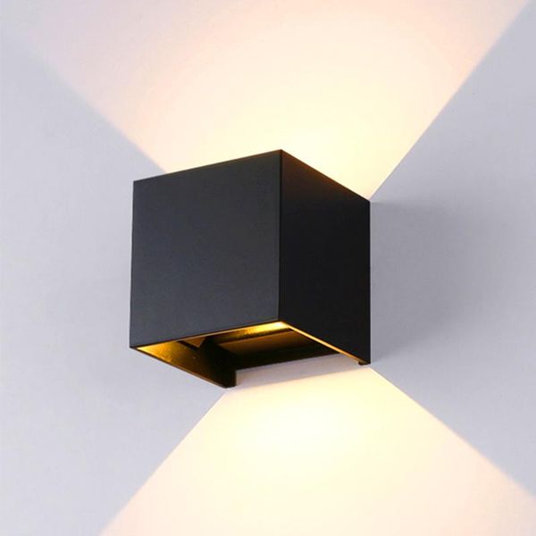 

wall lamp indoor outdoor aluminum light ip65 waterproof wall-mounted super bright bedside lights