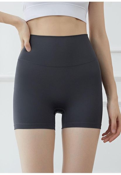 

yoga outfit shorts women no embarrassment line high waist hip three-quarter pants