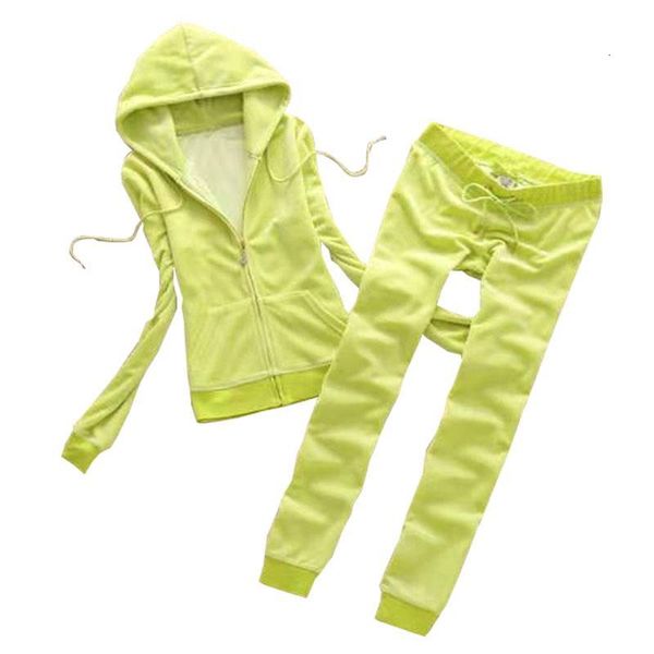 

2021 women's fire flushing dust training suit broek past velours 2 stuks hoodies and blue, Black