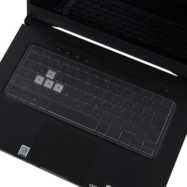 

clear keyboard cover protector skin for asus tuf dash f15 fx516pr fx516p fx516 pr fx 516 2021 15.6 inch gaming covers