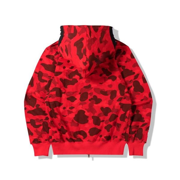 

mens hooded jackets stylist carton designers jacket for men and women camouflage causal coats hip hop streetwear couple jackets 162655, Black;brown