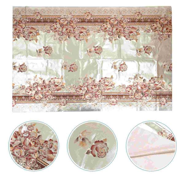 

table cloth 1pc practical pvc tablecloth oil proof spill dinner