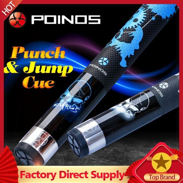 

price poinos kl break punch & jump cue billiard 13mm tip 147cm length 2 colors billar stick kit with many gifts 2021 cues