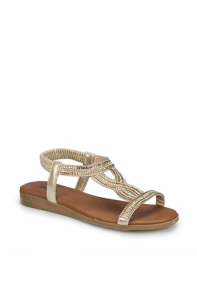 

sandals 81.311517.z gold female 100297772, Black