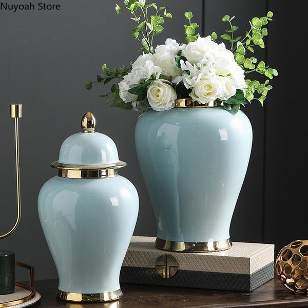 

vases creative ceramic vase storage jar decoration living room dried flower arrangement accessories modern home