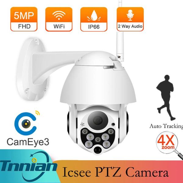 

cameras 3mp wifi cam 4x zoom wireless ptz speed dome ip camera outdoor p2p two way audio cctv security video surveillance