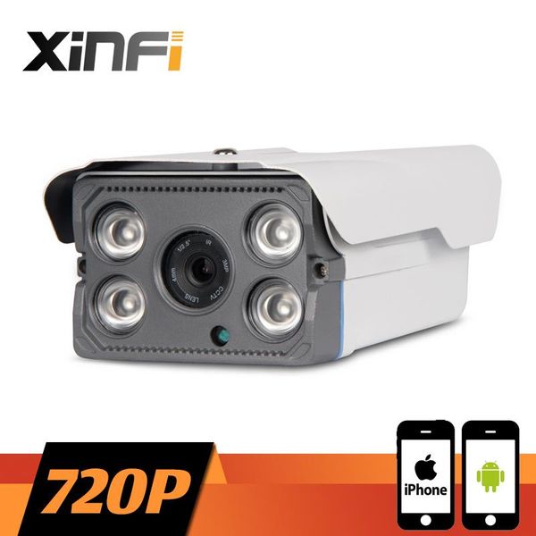 

1280*720p cctv ip camera night vision outdoor waterproof network p2p hd 1.0 mp onvif 2.0 pc&phone remote view cameras