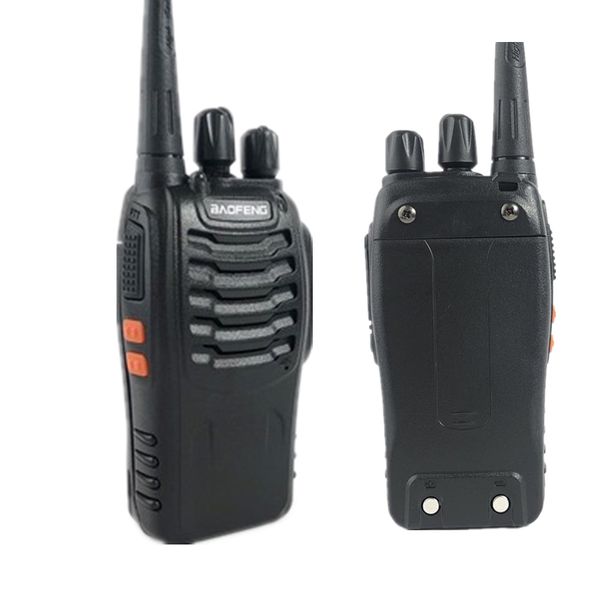 10pcs Baofeng BF-888S Walkie Talkie portatile portatile UHF 5W 400-470MHz BF888s Radio bidirezionale a portata di mano