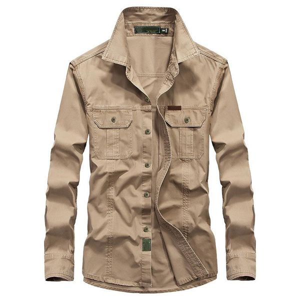 

men's hoodies & sweatshirts spring autumn solid cargo cotton tactical military shirts long sleeve army loose work man plus size 5xl 6xl, Black