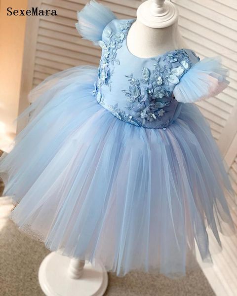 

girl's dresses lovely kids clothes baby infant girls first birthday party dress lace beads ribbon princess pageant gown poshoot, Red;yellow