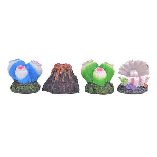 

decorations shell pearl & air stone aquarium fish tank bubbler bubbling ornament decor