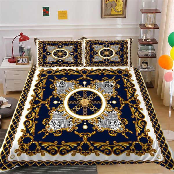 

bedding sets 3d bohomian set luxury home decor bed duvet cover 2/3 piece with pillowcase single double full  size