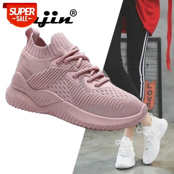 

fujin woman sneakers women shoes sock vulcanized footwear new breathable light casual summer spring mesh walking ladies lace-up #of0x