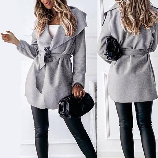 

women's jackets 2021 winter casual solid teddy coat women long sleeve fleece jacket turn down collar lamb fur outerwear fourrure, Black;brown