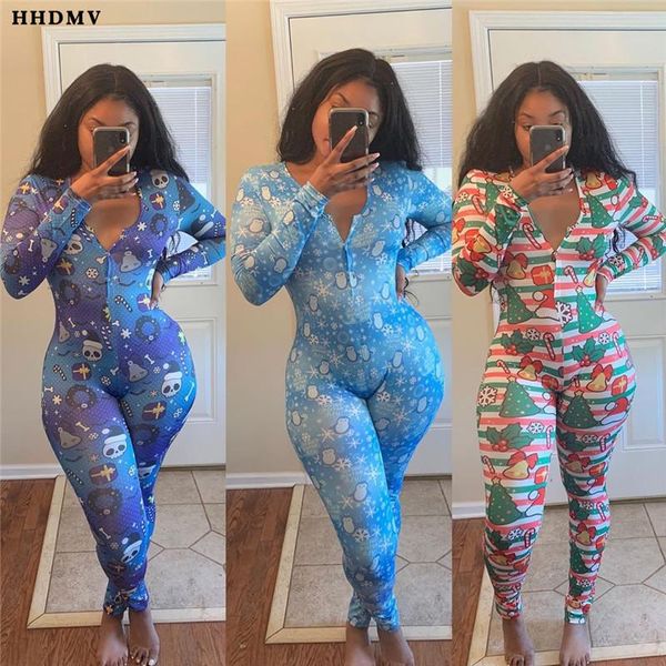 

women's jumpsuits & rompers hhdmv women beach style long sleeve deep v printed tight simple no decoration 3 color pants, Black;white