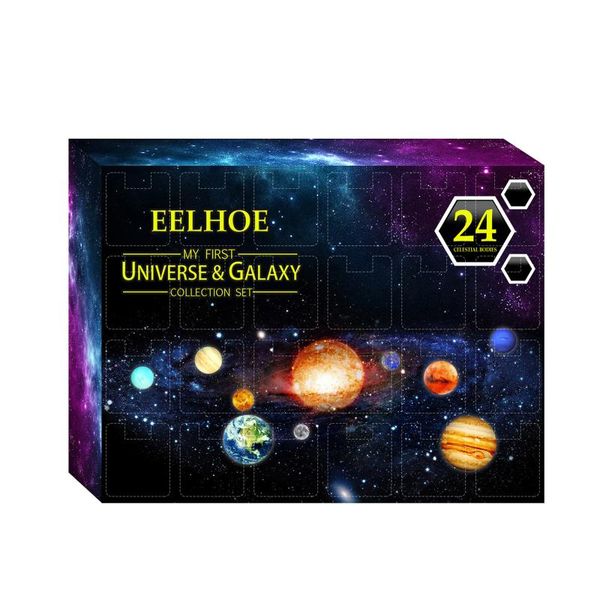 

gift wrap universe galaxy box, kids high-quality educational toys,suitable box black packaging jewelry year navidad
