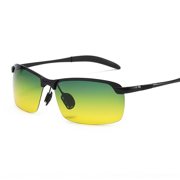 

VphA polarizing color cycling outdoor changing men's sun glassesglasses glassesclassic day and night sun eyeglass outdoor riding 3043 metal, White;black