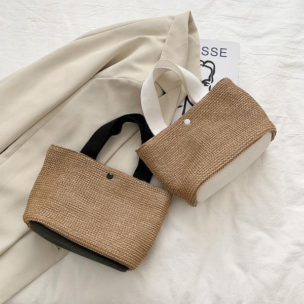

evening bags 2021 summer hand bag women's seaside beach vacation woven straw