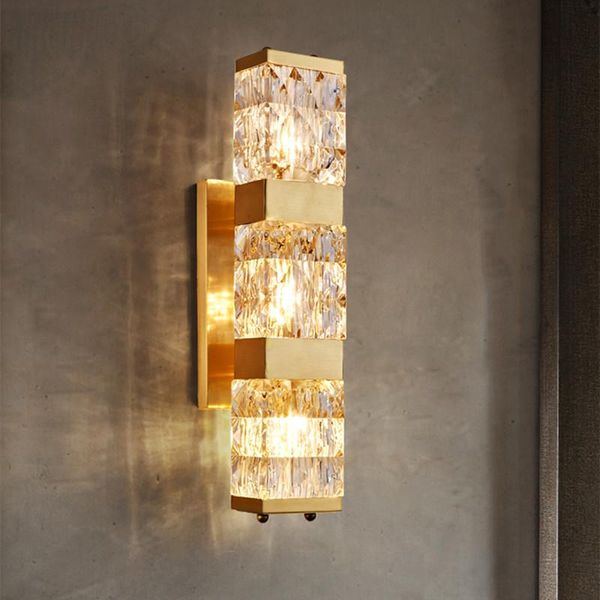 

nordic light luxury wall lamp post-modern living room bedroom bedside corridor art led fixtures