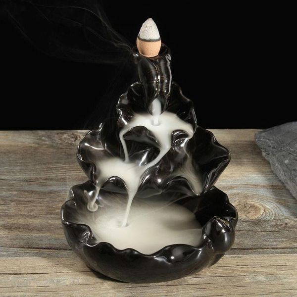 

fragrance lamps shui cone buddhist feng tibet incense holder 10 backflow