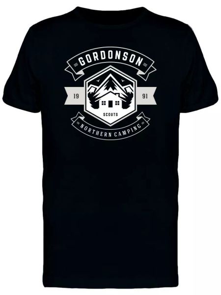 

Gordonson Northern Camp 1991 Men's Tee -Image by Shutterstock, White;black