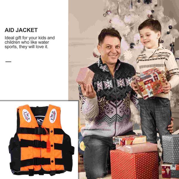 

life vest & buoy 1pc breathable floating for fishing boating swimming
