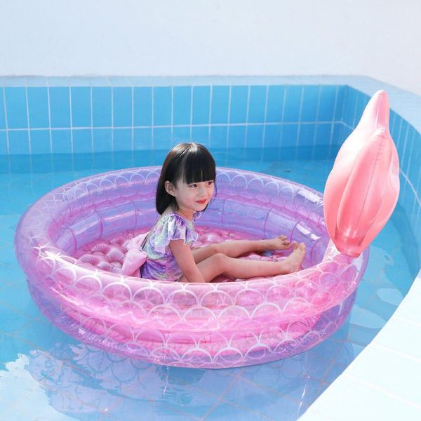 

pool & accessories 90-25cm rectangular inflatable swimming thickened 2-layer pvc paddling bathtub outdoor children summer b