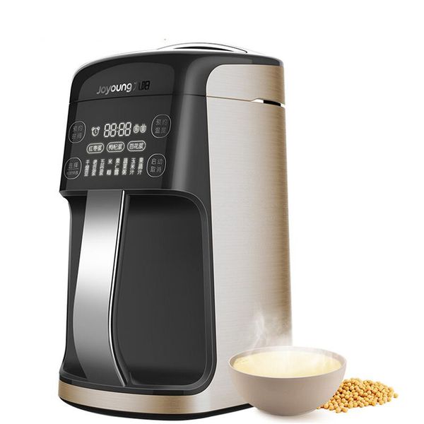 

juicers joyoung dj13r-p10 soy milk maker 220v electric blender 1.3l capacity led touch screen soybean machine