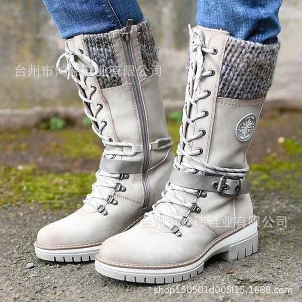 

boots women over the knee high wedges heels winter shoes pointed toe elastic fabric fashion all-match trend, Black