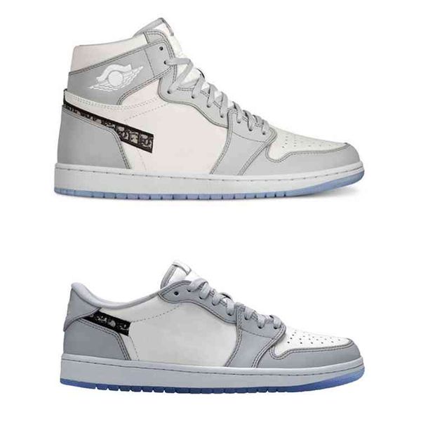 

officially revealed 35th anniversary d x 1 i high low og collaboration grey white french fashion label kim jones sneaker