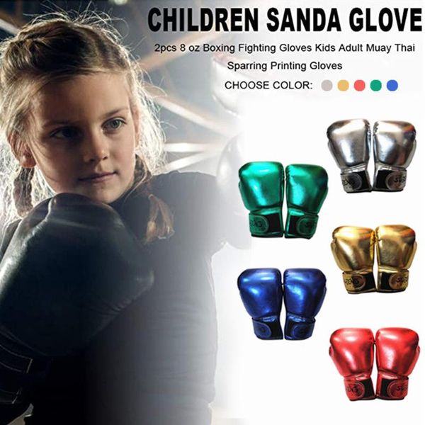 

children solid boxing gloves kickboxing punching bag training fight age 3-10 sagitar children's color accessories
