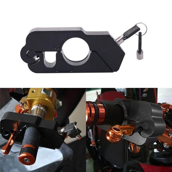 

theft protection motorcycle grip lock security send handset fit scooter atv dirt street bikes anti