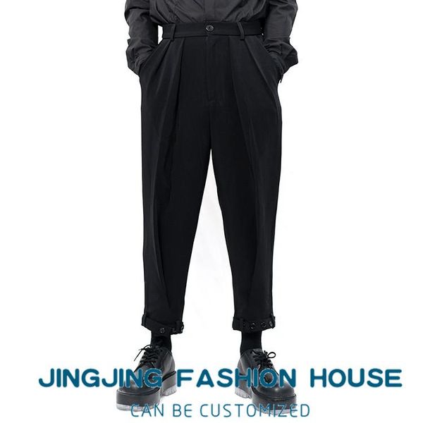 

men's pants s-6xl 2021 casual nine cent closure goes with everything, Black