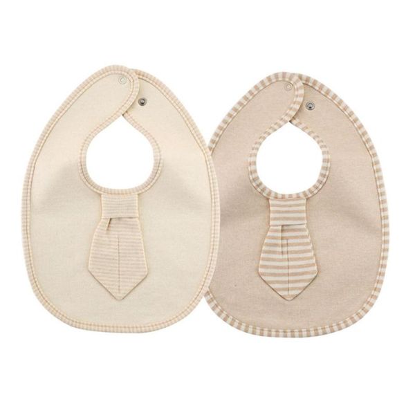 

bibs & burp cloths f3me 2 pcs infant solid color bib cravat feeding cloth three-layer waterproof comfortable cotton saliva towel