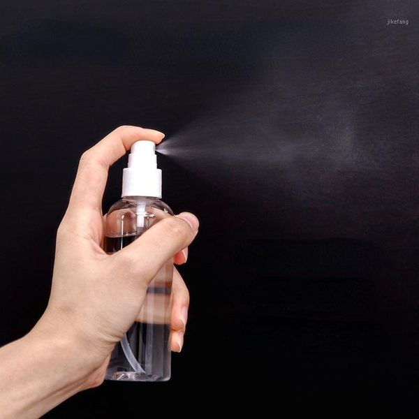 

storage bottles & jars 5pcs spray bottle 10ml 30ml 50ml 60ml 100ml empty vial refillable mist pump perfume essential oil atomizer travel acc