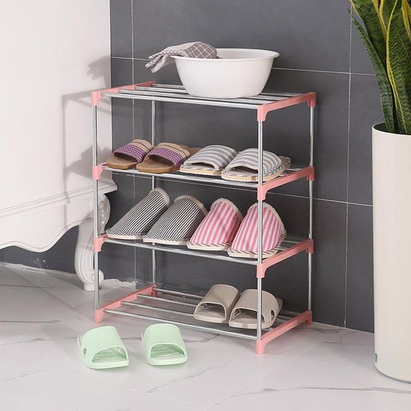 

clothing & wardrobe storage simple multi layer shoe rack stainless steel easy assemble cabinet hanger home organizer accessories