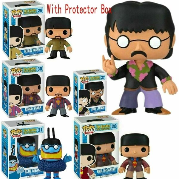 

funko pop star limited the beatles singer rock band hand-made toys