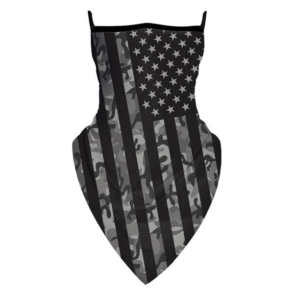 

horizontal stripe pattern printing magic scarf 5 per pack high-quality comfortable fashionable riding sun-proof seamless sweat-absorbing and, Blue;gray