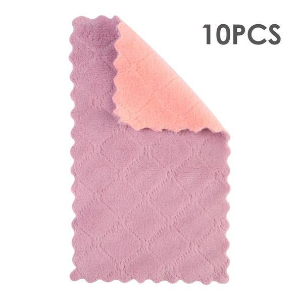 

cleaning cloths 5/10pcs rag cloth for washing dishs kitchen supplies double side absorbent dishcloth special soft tool