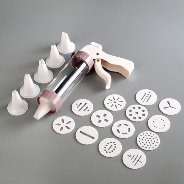 

set biscuits press nozzle multi-functional humanized design safe creative decorating for festivals baking & pastry tools