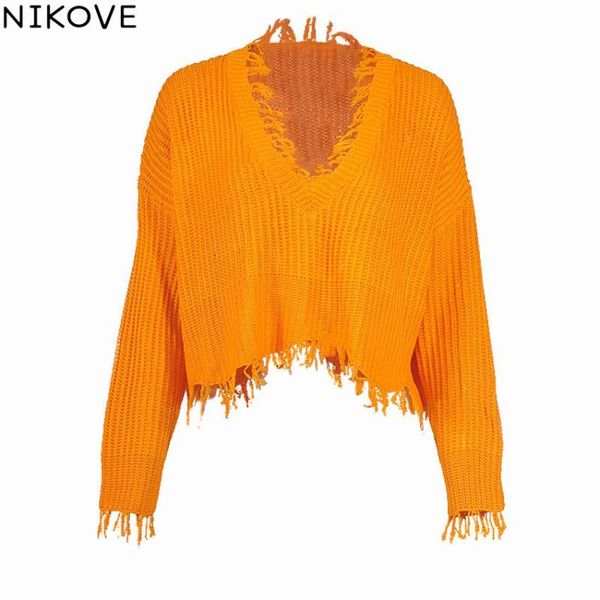 

women's sweaters nikove 2021 autumn winter thin shirt v-neck solid color strapless loose sweater fashion size s-xl, White;black