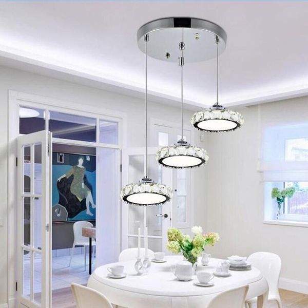 

high-power 12/36w led ceiling lights lamps stainless steel k9 crystal lustre lighting lamp