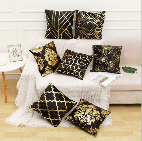 

pillow case 2021 est nordic pliiowcover 45x45 cm sofa glitter polyester decorative pillowcase home decor